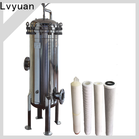 porous stainless water filter housing rod for oil fuel