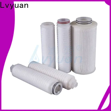Lvyuan pleated filter cartridge replacement for liquids sterile filtration