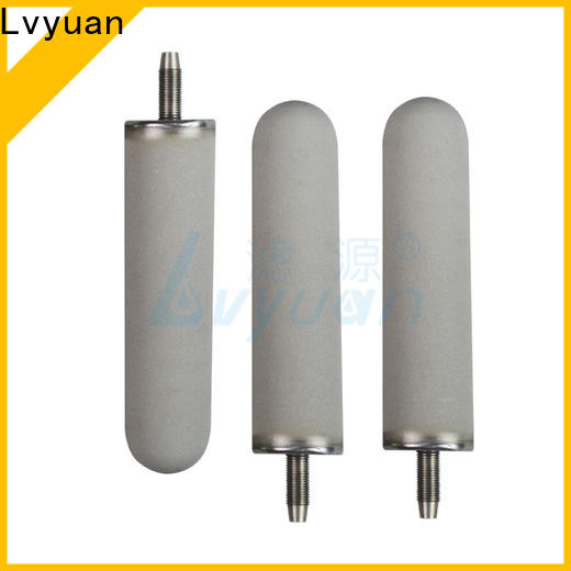 Lvyuan porous sintered metal filter supplier for sea water desalination