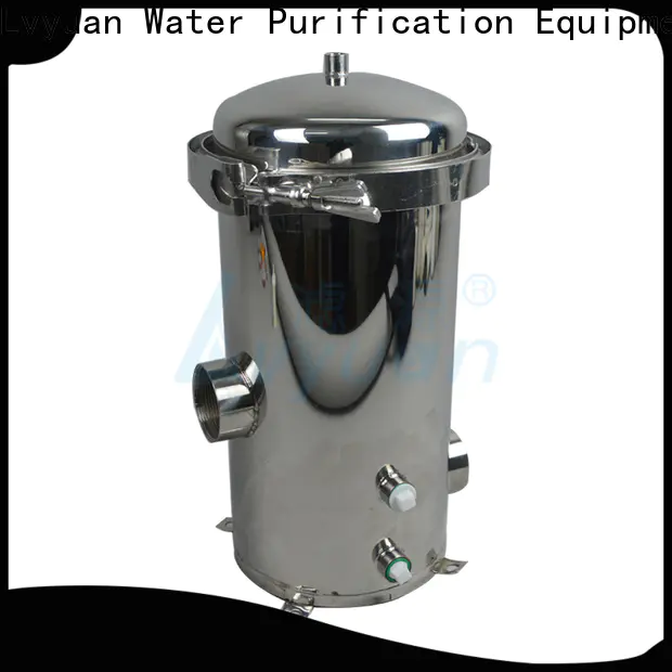 Lvyuan efficient stainless water filter housing housing for industry
