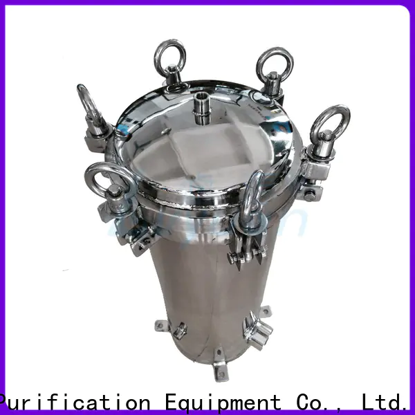 efficient ss bag filter housing rod for food and beverage