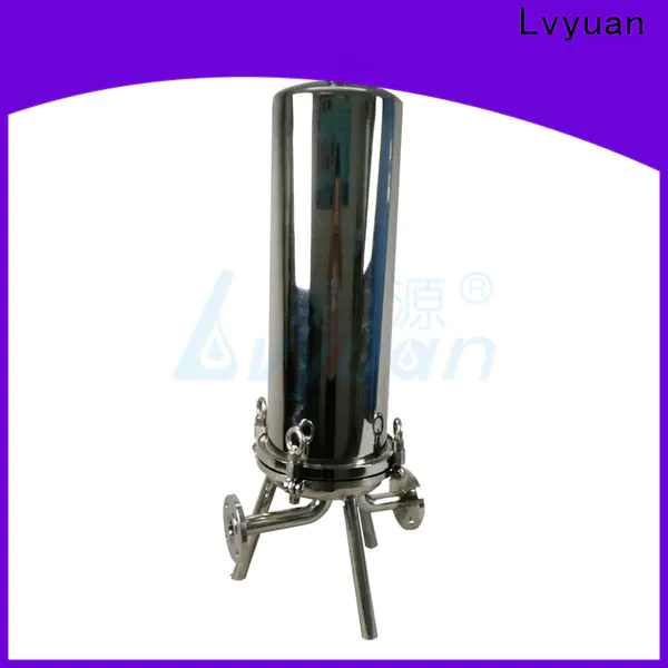 Lvyuan ss cartridge filter housing manufacturer for sea water treatment
