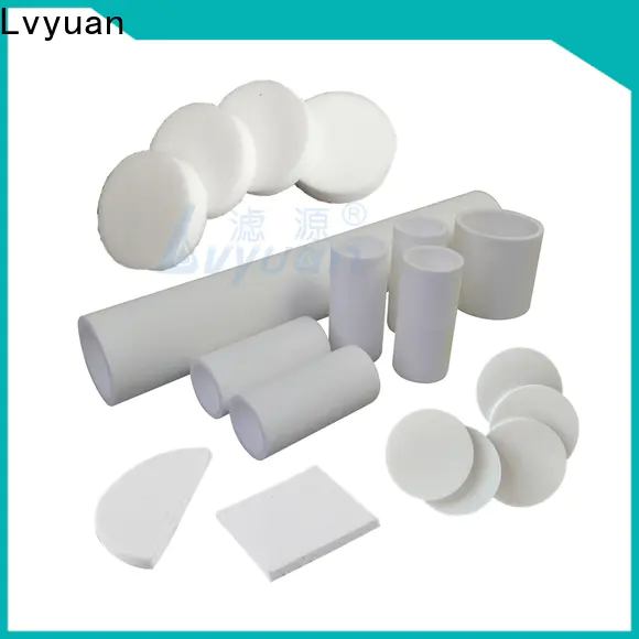Lvyuan professional sintered plastic filter manufacturer for food and beverage
