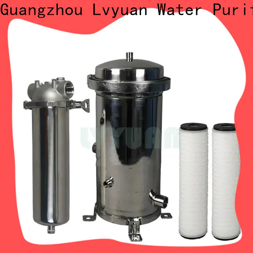 professional stainless steel bag filter housing manufacturer for food and beverage