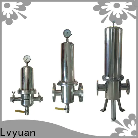 titanium stainless steel cartridge filter housing manufacturer for industry