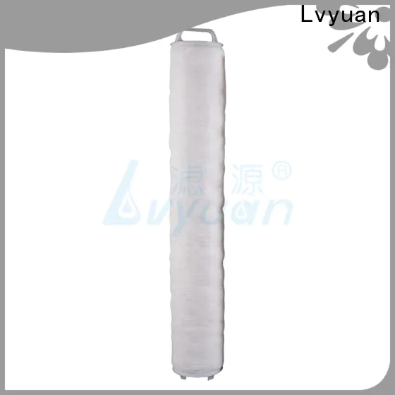 Lvyuan high flow water filter replacement cartridge supplier for sea water desalination