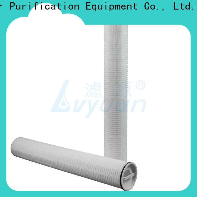 Lvyuan high flow water filter replacement cartridge supplier for industry