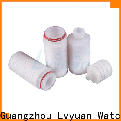 Lvyuan nylon pleated water filters supplier for liquids sterile filtration