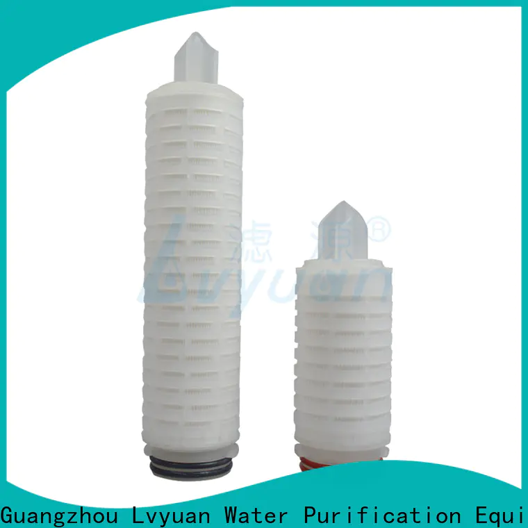 Lvyuan pvdf pleated filter manufacturers supplier for industry