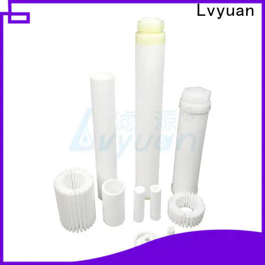 Lvyuan activated carbon sintered filter cartridge supplier for industry