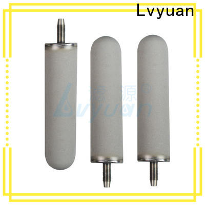 titanium sintered filter cartridge manufacturer for food and beverage