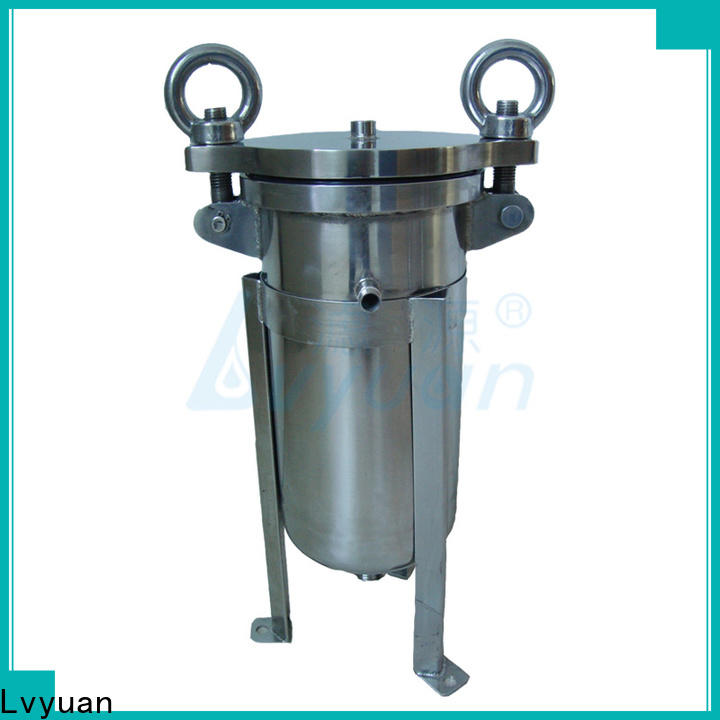 Lvyuan best ss cartridge filter housing rod for sea water desalination