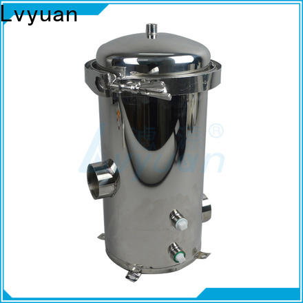 porous stainless steel filter housing manufacturers with core for sea water treatment