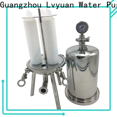 Lvyuan best stainless filter housing with core for sea water treatment