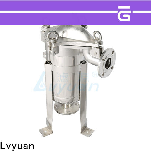 Lvyuan professional stainless steel cartridge filter housing rod for oil fuel