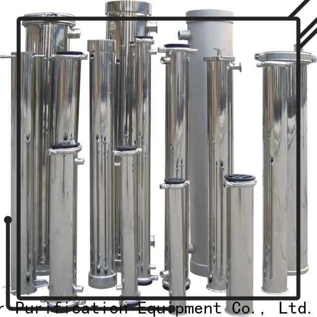 efficient ss cartridge filter housing with core for food and beverage