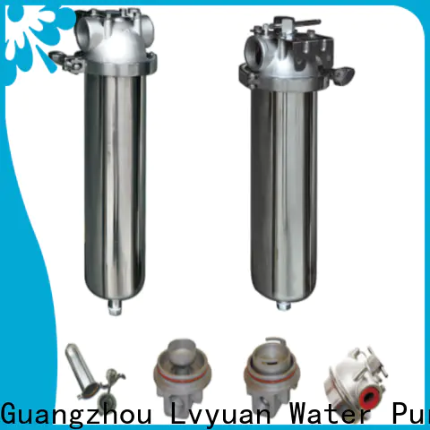Lvyuan best stainless water filter housing manufacturer for food and beverage