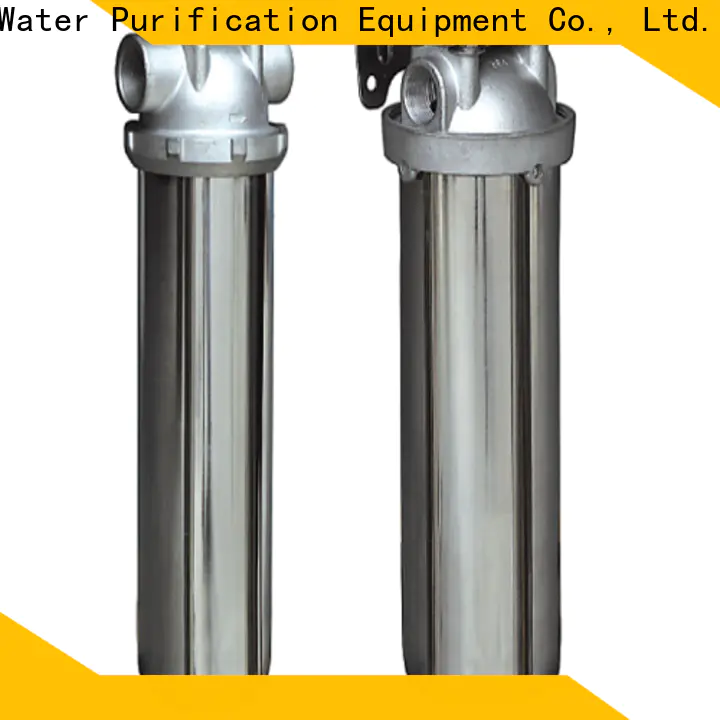porous stainless steel bag filter housing with core for food and beverage