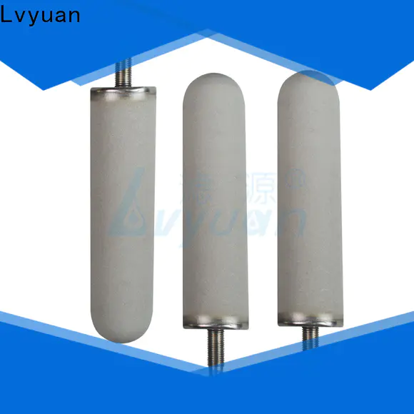 activated carbon sintered stainless steel filter rod for sea water desalination