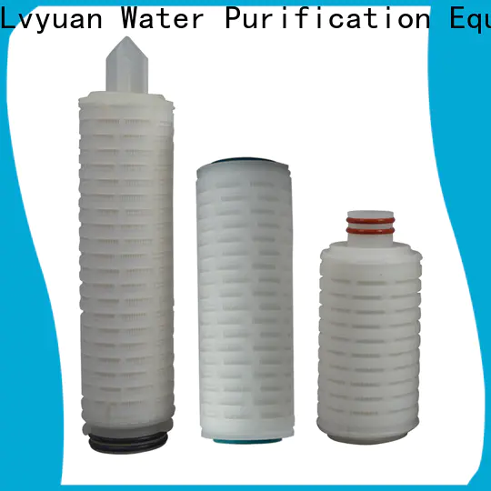 Lvyuan pvdf pleated filter manufacturer for industry