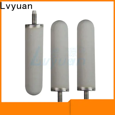 activated carbon sintered filter cartridge rod for food and beverage