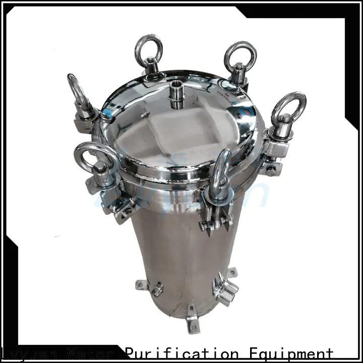 Lvyuan porous stainless steel water filter housing manufacturer for food and beverage