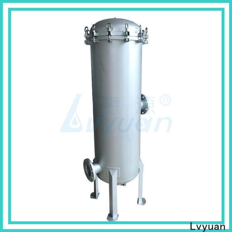 Lvyuan porous ss cartridge filter housing rod for food and beverage