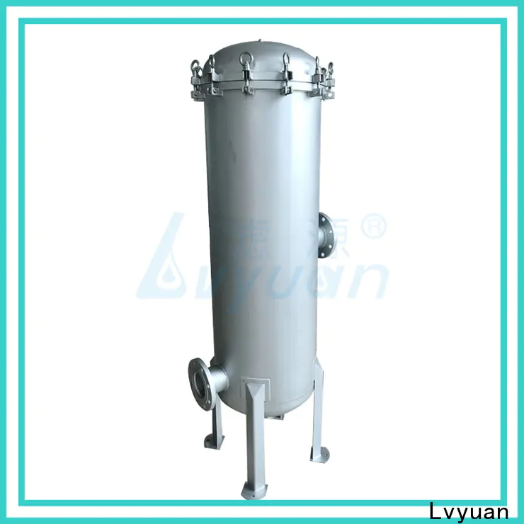 Lvyuan porous ss cartridge filter housing rod for food and beverage
