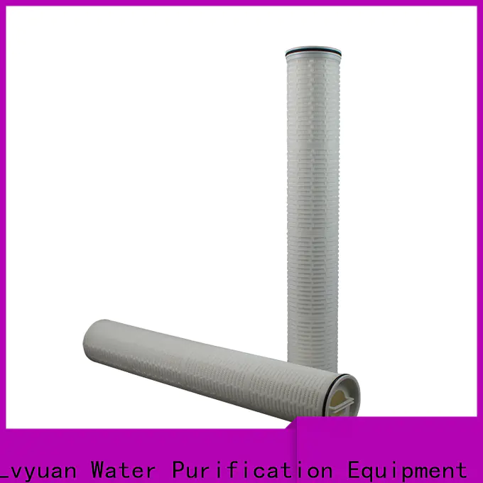 Lvyuan high flow water filter replacement cartridge manufacturer for sea water desalination
