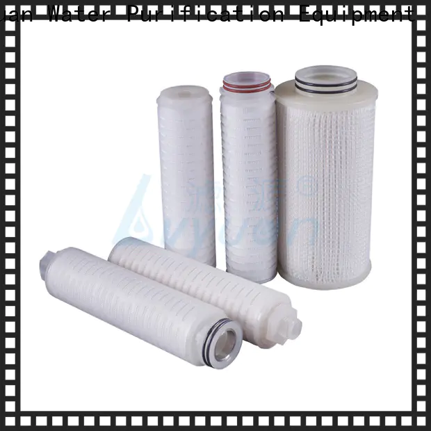 Lvyuan ptfe pleated water filter cartridge supplier for sea water desalination