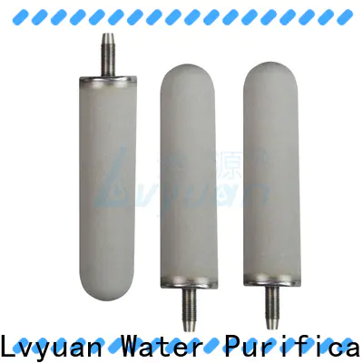 block sintered carbon water filter rod for food and beverage