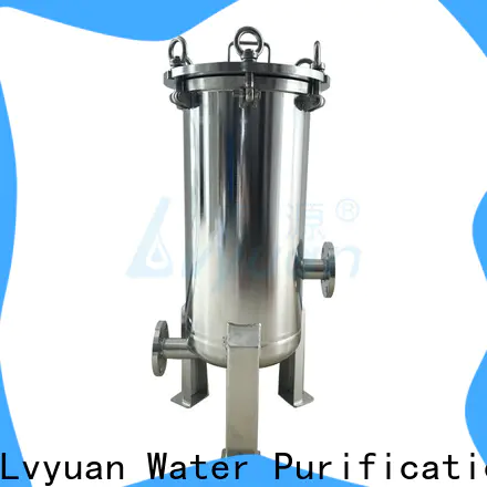 Lvyuan stainless steel bag filter housing rod for food and beverage
