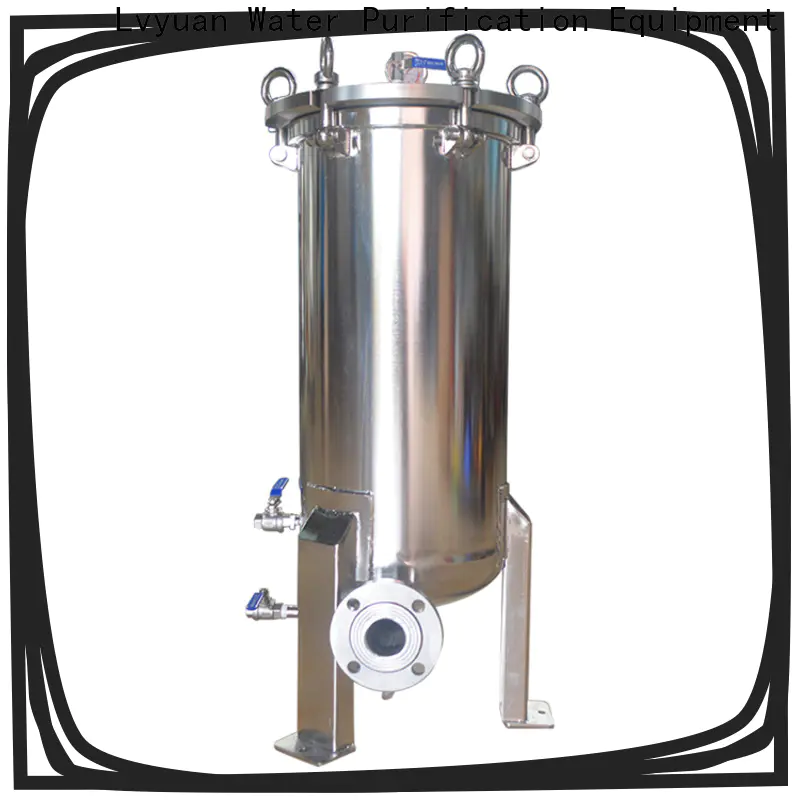 Lvyuan ss bag filter housing with core for industry