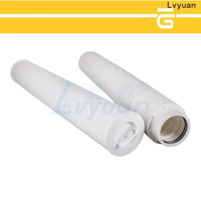 Lvyuan best high flow water filter replacement for industry