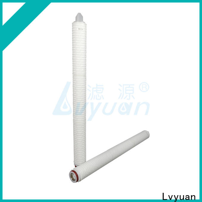 Lvyuan pvdf pleated water filters supplier for diagnostics
