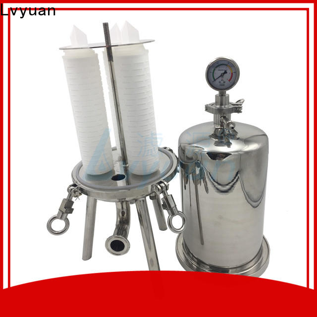 Lvyuan porous stainless steel water filter housing rod for sea water desalination