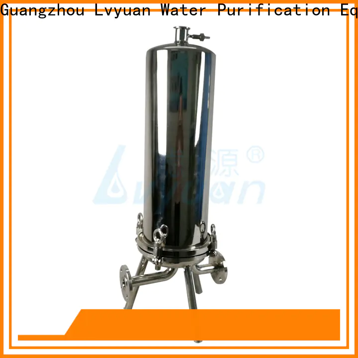 Lvyuan high end stainless water filter housing manufacturer for industry