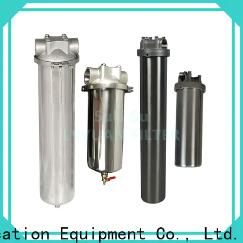 Lvyuan high end stainless water filter housing with core for oil fuel