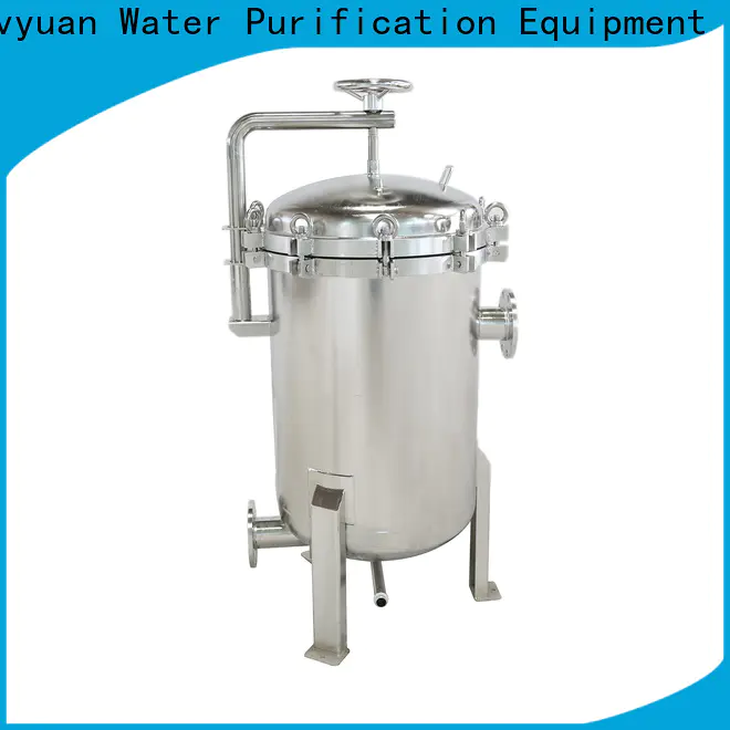 Lvyuan professional stainless steel cartridge filter housing housing for sea water desalination