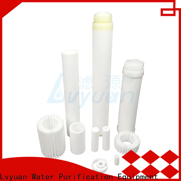 Lvyuan activated carbon sintered carbon water filter manufacturer for industry