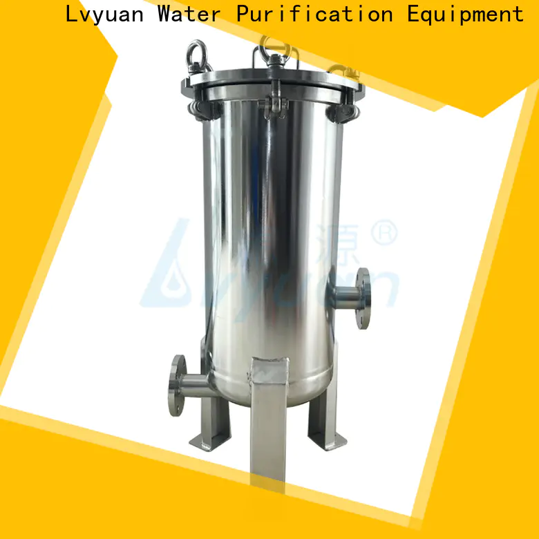 best stainless steel filter housing with fin end cap for oil fuel