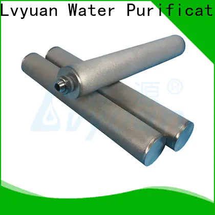 activated carbon sintered carbon water filter manufacturer for industry