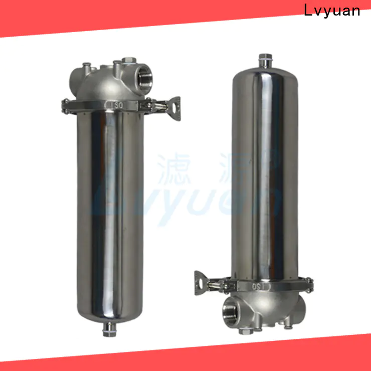 Lvyuan high end ss filter housing manufacturer for sea water treatment