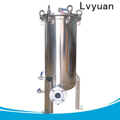 Lvyuan high end stainless water filter housing rod for oil fuel