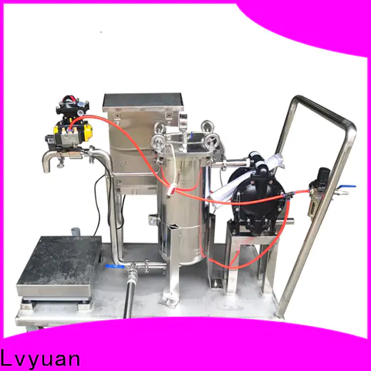 Lvyuan efficient ss filter housing with fin end cap for industry