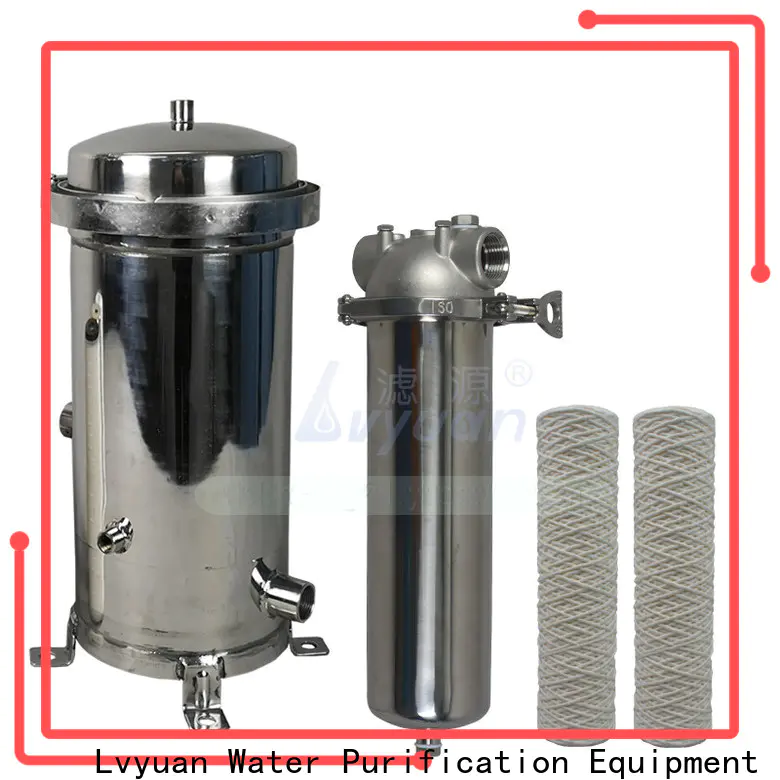 Lvyuan ss filter housing manufacturers housing for food and beverage