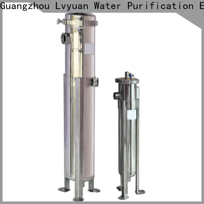 Lvyuan stainless steel bag filter housing rod for sea water desalination