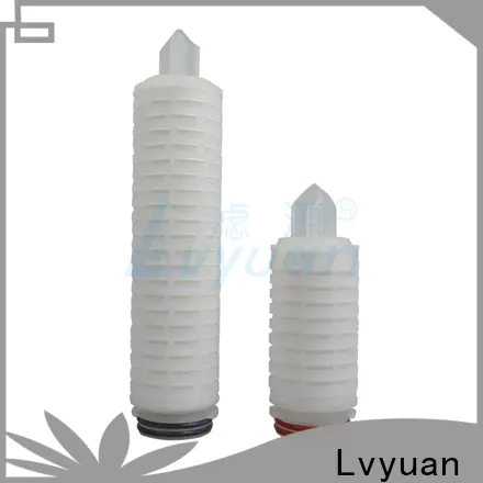 Lvyuan pleated filter manufacturers supplier for liquids sterile filtration