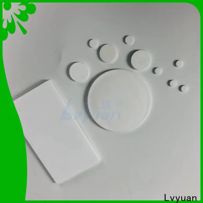 Lvyuan block sintered filter cartridge supplier for food and beverage