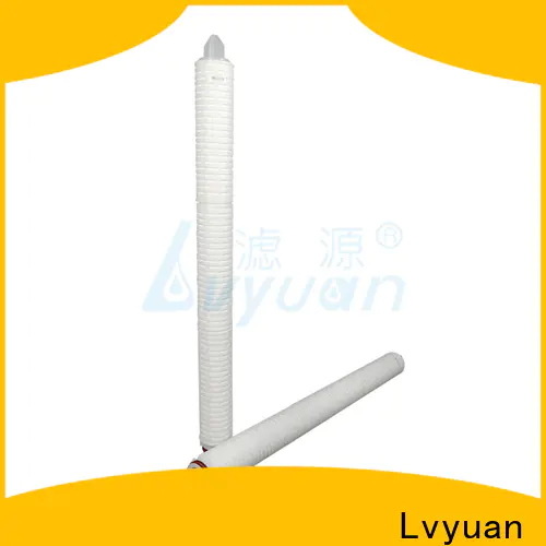 Lvyuan water pleated water filters supplier for diagnostics